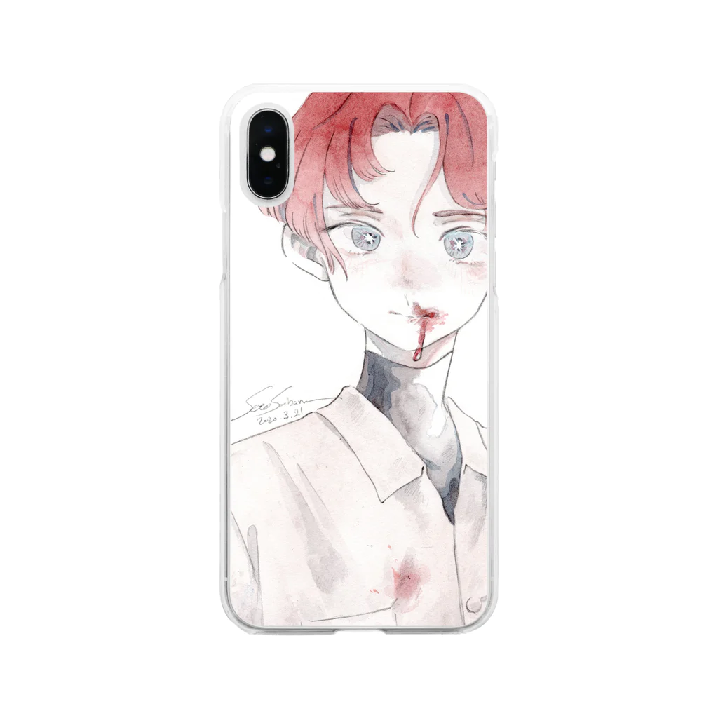 瀬戸すばるの激情 Soft Clear Smartphone Case