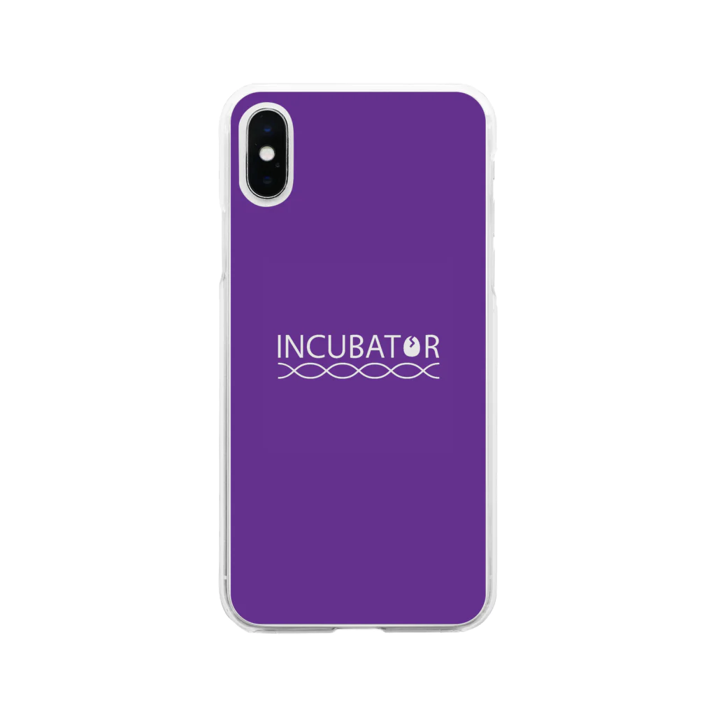 science bar INCUBATORのINCUBATOR Soft Clear Smartphone Case