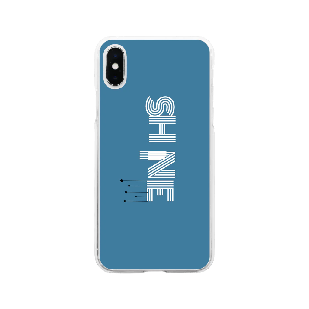 amaotoのSHINE(ｼｬｲﾝ) Soft Clear Smartphone Case