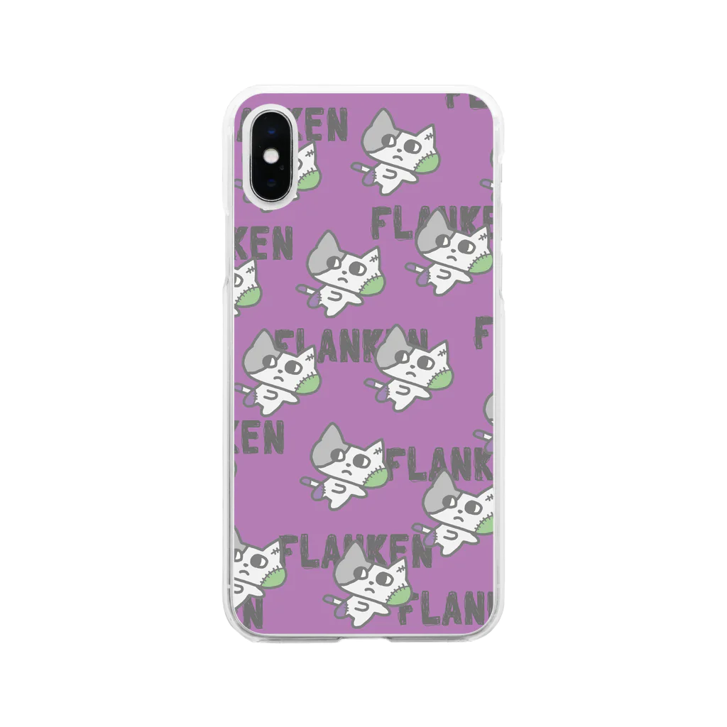 堕天使ストアのFLANKEN Soft Clear Smartphone Case