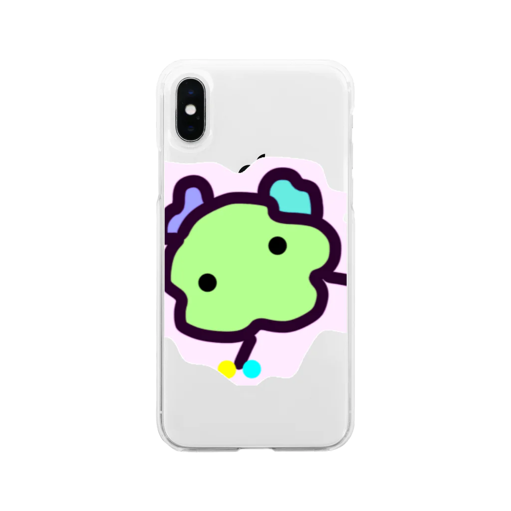 Rigelworksのお気楽フェアリーPon❣️ぷわりん Soft Clear Smartphone Case