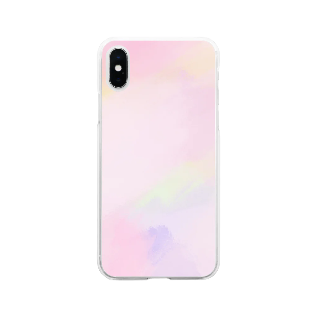 そよそよ雑貨店のdreaming rose Soft Clear Smartphone Case