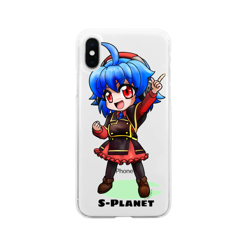アニソンDJｓＢＡＲ「S-Planet」のアニーグッズ Soft Clear Smartphone Case