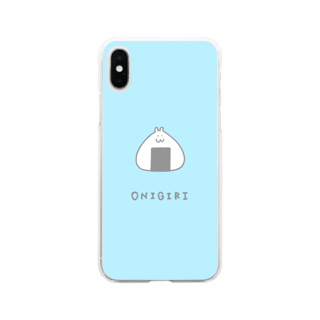 くらきち ONLINE SHOPのむすびんちょ はむたそ Soft Clear Smartphone Case