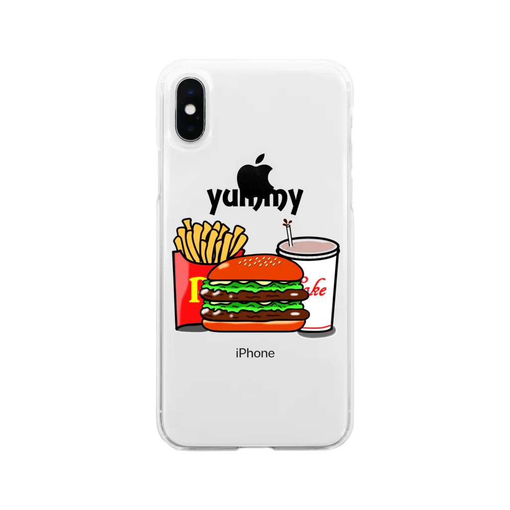 DESIGN SHOPのyummy ソフトクリアスマホケース