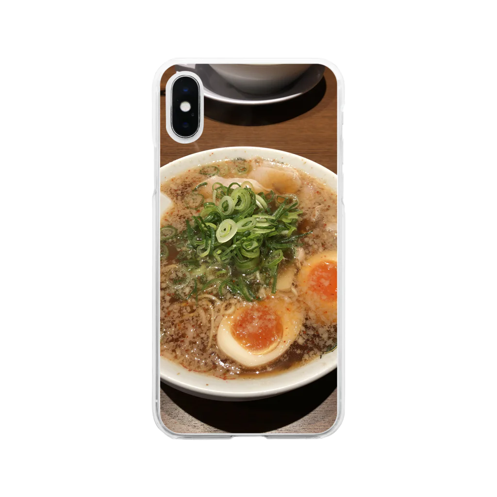 PANKOのいつかのラーメン ソフトクリアスマホケース