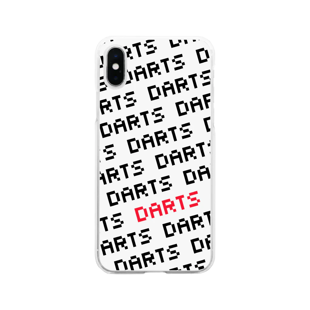 SWEET＆SPICY 【 すいすぱ 】ダーツのDARTS （ドット） Soft Clear Smartphone Case