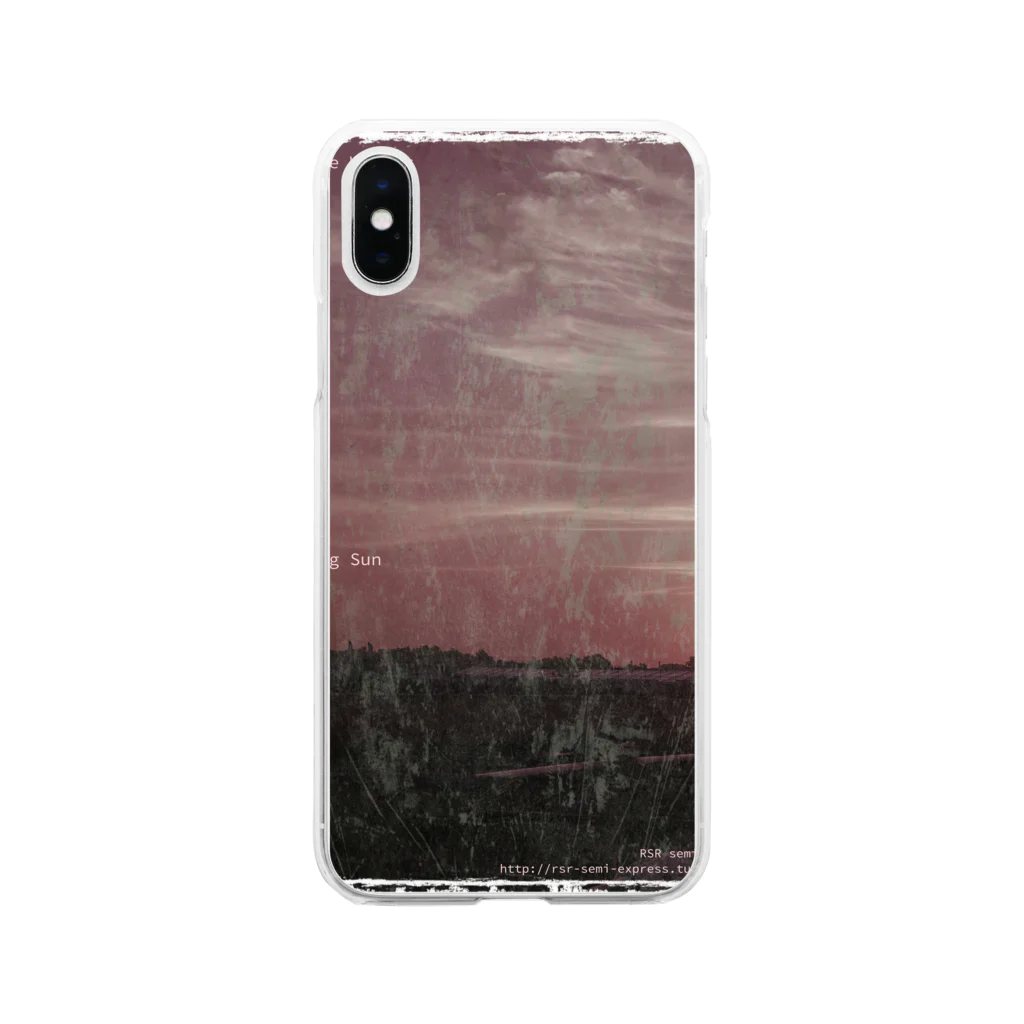 Shop GHPのWe Are Waiting for Rising Sun（その１） Soft Clear Smartphone Case