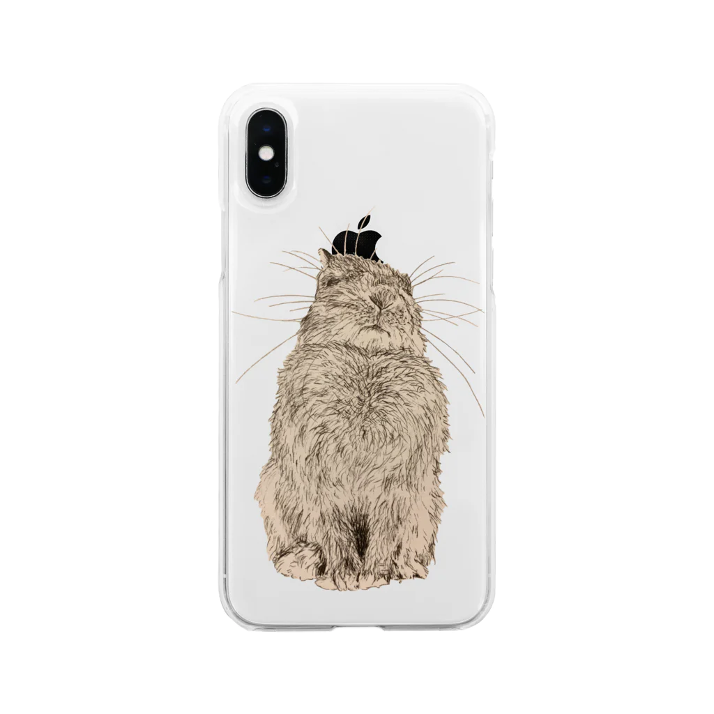 Gallery Neperoのうさぎ親方(じゃがまる) Soft Clear Smartphone Case