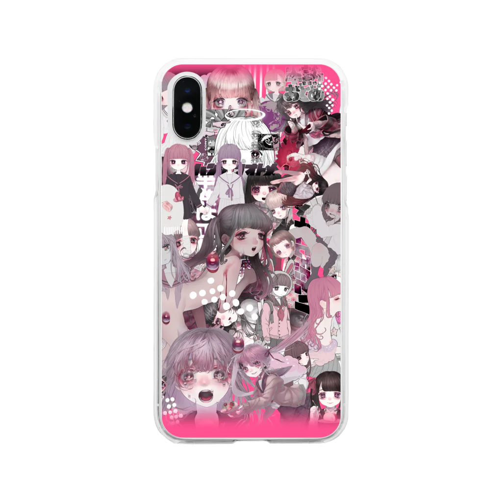 半熟おとめの混沌 Soft Clear Smartphone Case