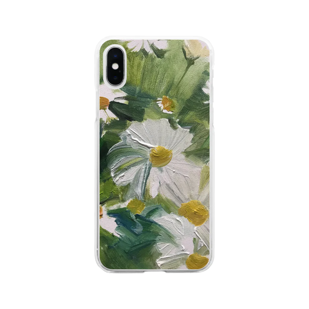 Aya Higuchiのハルジオン Soft Clear Smartphone Case