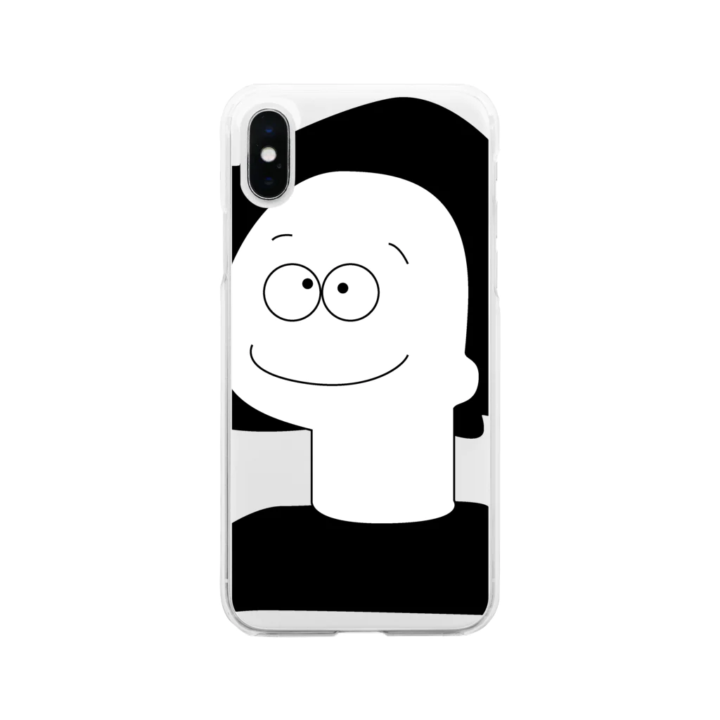 kemumakiのchillyman Soft Clear Smartphone Case