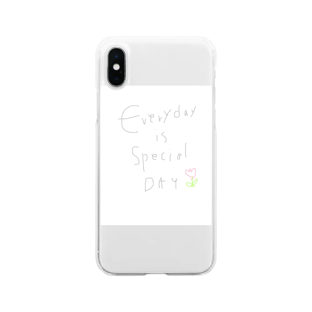 yuco-naのEveryday is... Soft Clear Smartphone Case