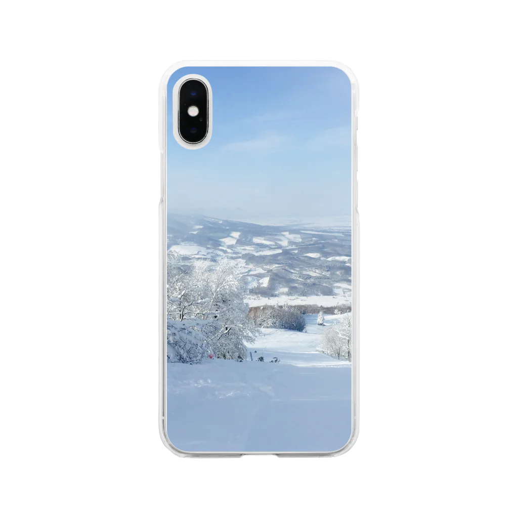 まいごの樹氷とともに Soft Clear Smartphone Case