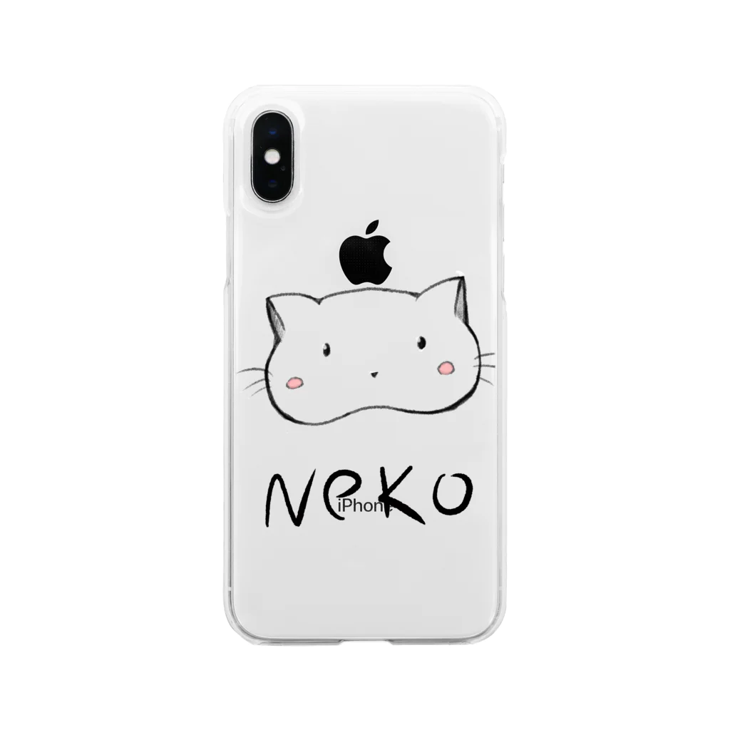 ナナンのNeKO Soft Clear Smartphone Case