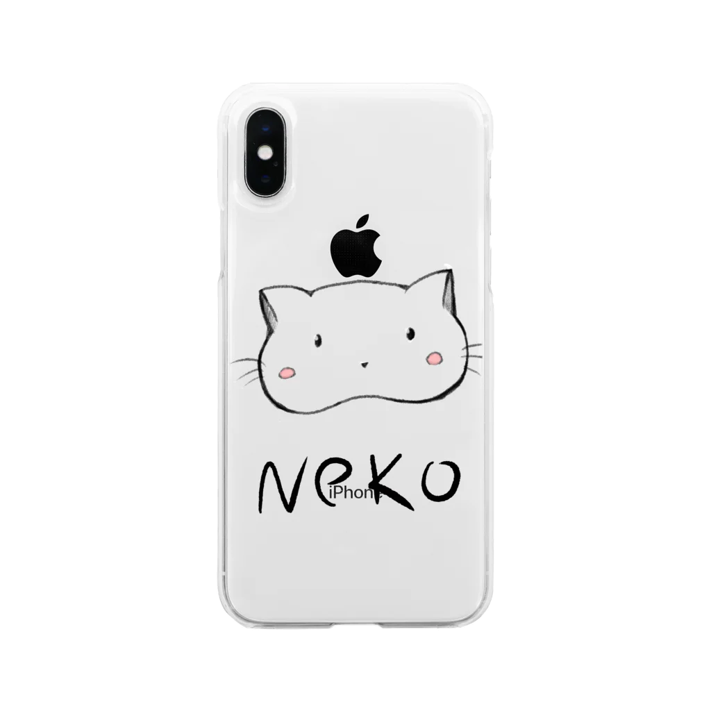 ナナンのNeKO ソフトクリアスマホケース