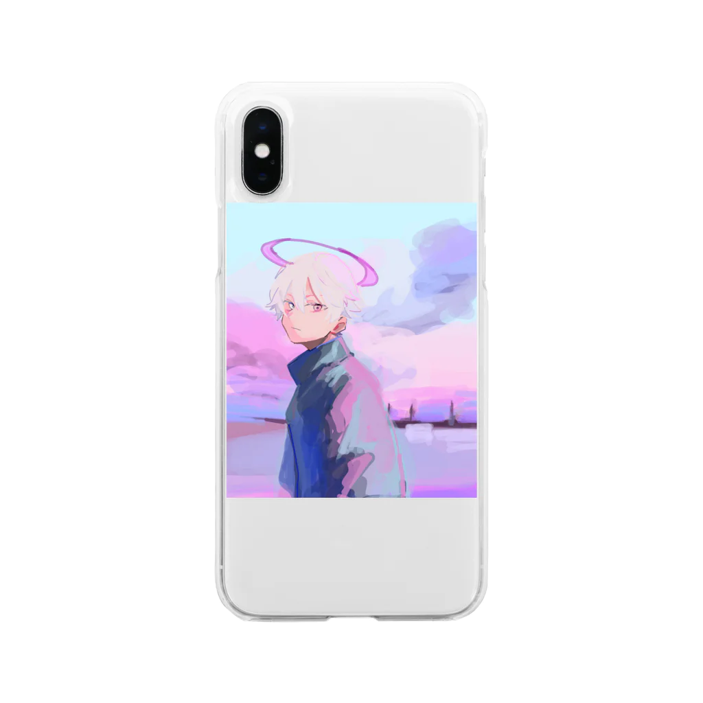 みいなすのあの世 Soft Clear Smartphone Case