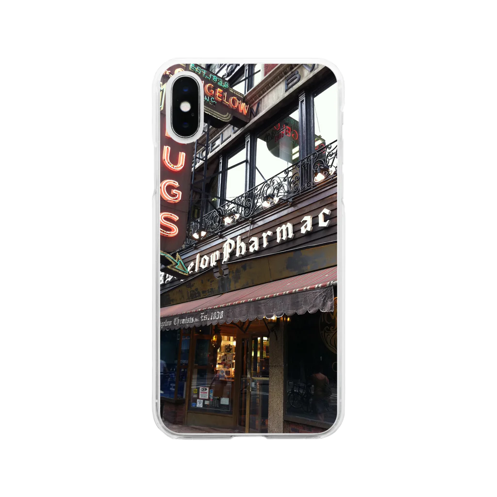 amami_iraのNYCドラッグストア Soft Clear Smartphone Case