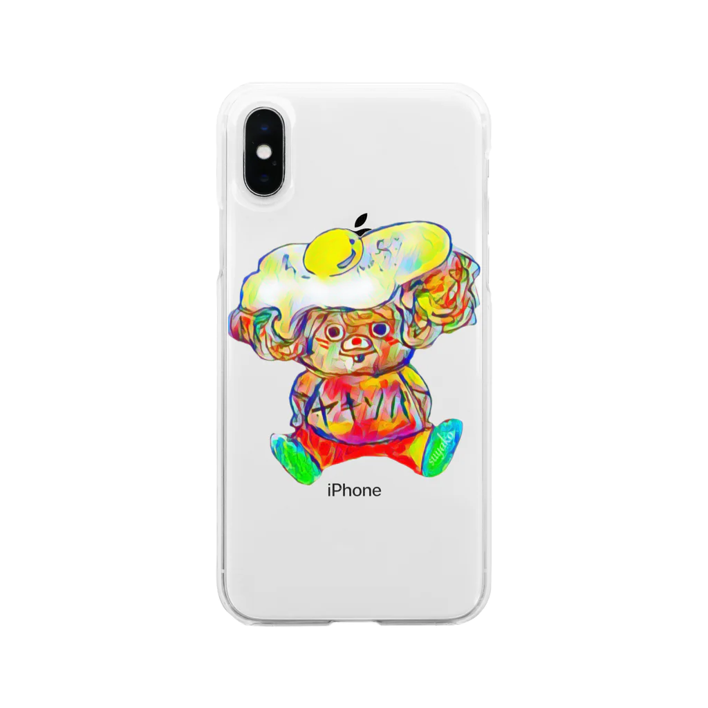 すやこのヤキソバ君 Soft Clear Smartphone Case