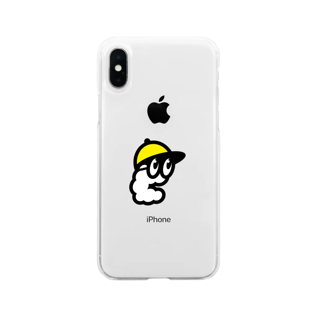 Yellow_Blluのモッくん Soft Clear Smartphone Case