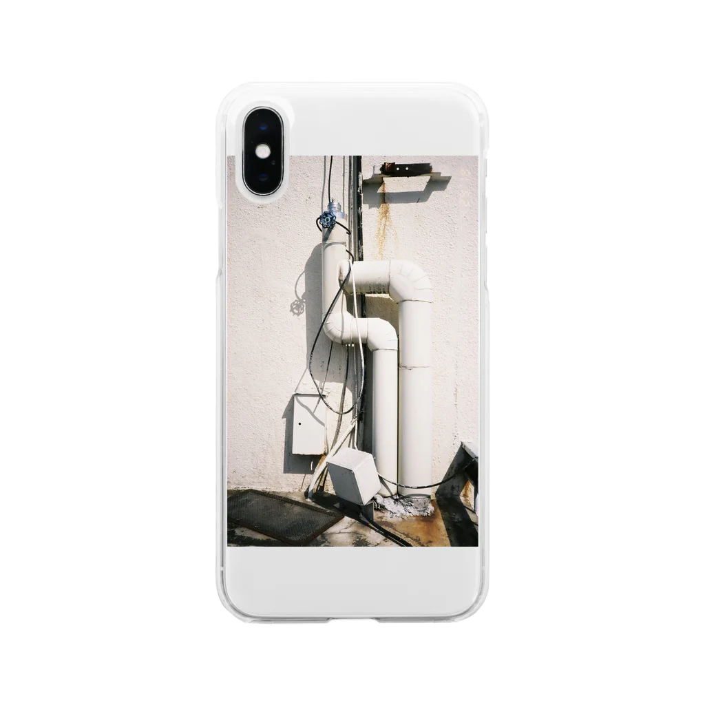 seimeiryokuの配管フェチ。 Soft Clear Smartphone Case