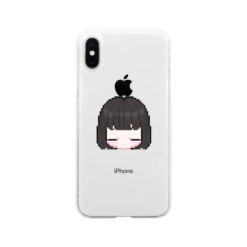 Darkness★Sugarのおやすみちゃん Soft Clear Smartphone Case