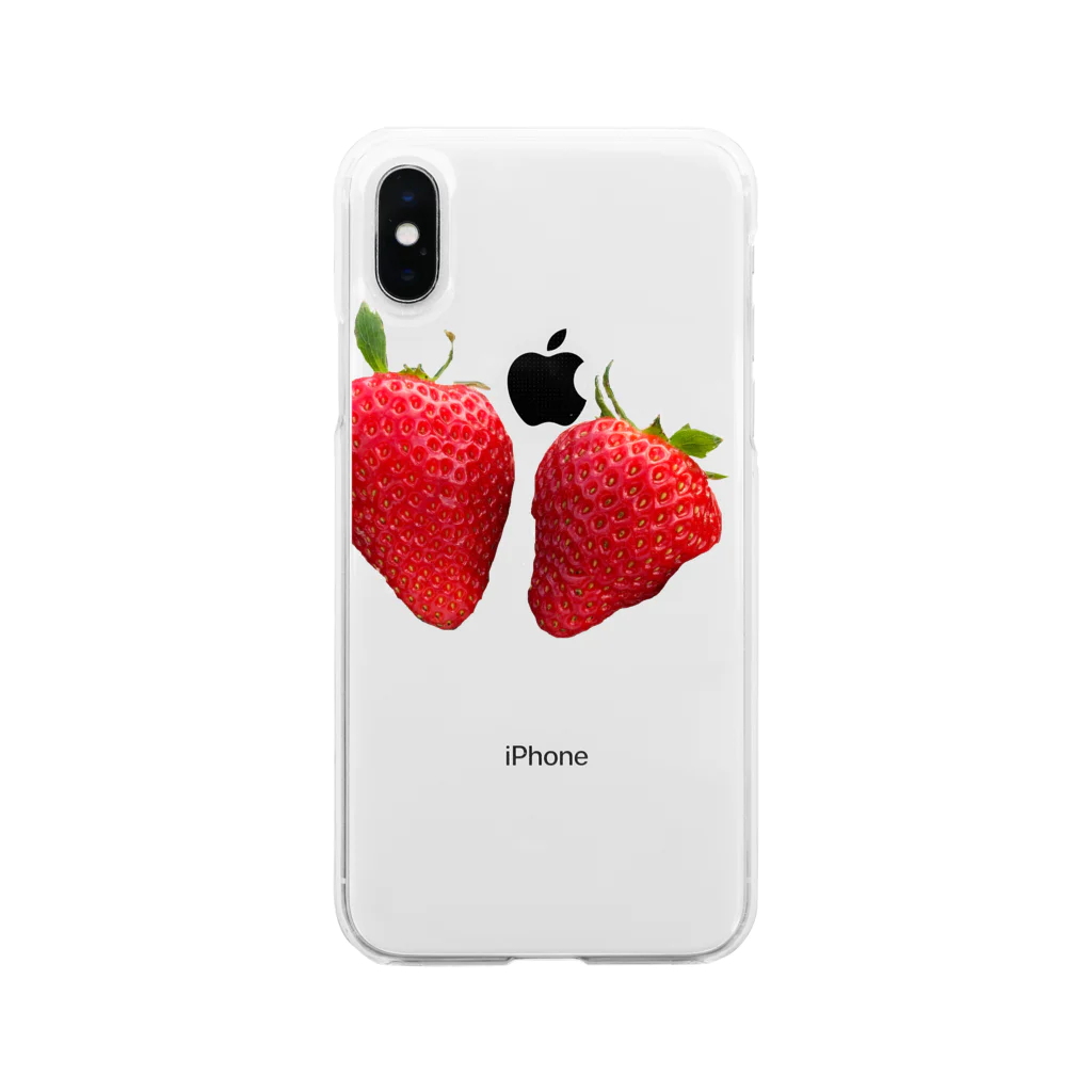 せらのいちご🍓 Soft Clear Smartphone Case