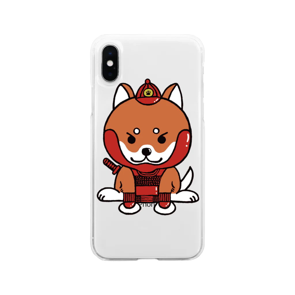 ZiPANGU・時絆倶の柴武士君　権太 Soft Clear Smartphone Case