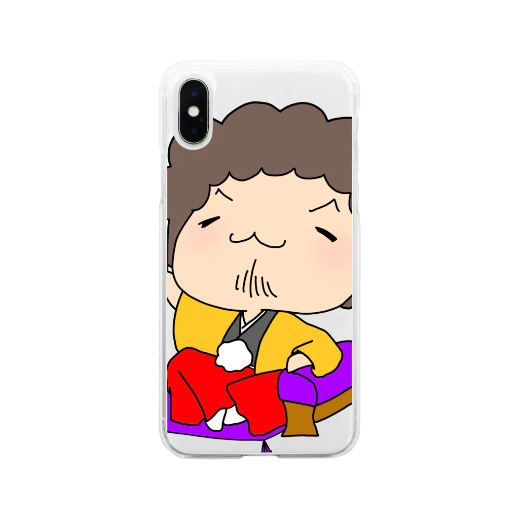 ぱんちくん☆ショップの天晴れぱんちくん Soft Clear Smartphone Case