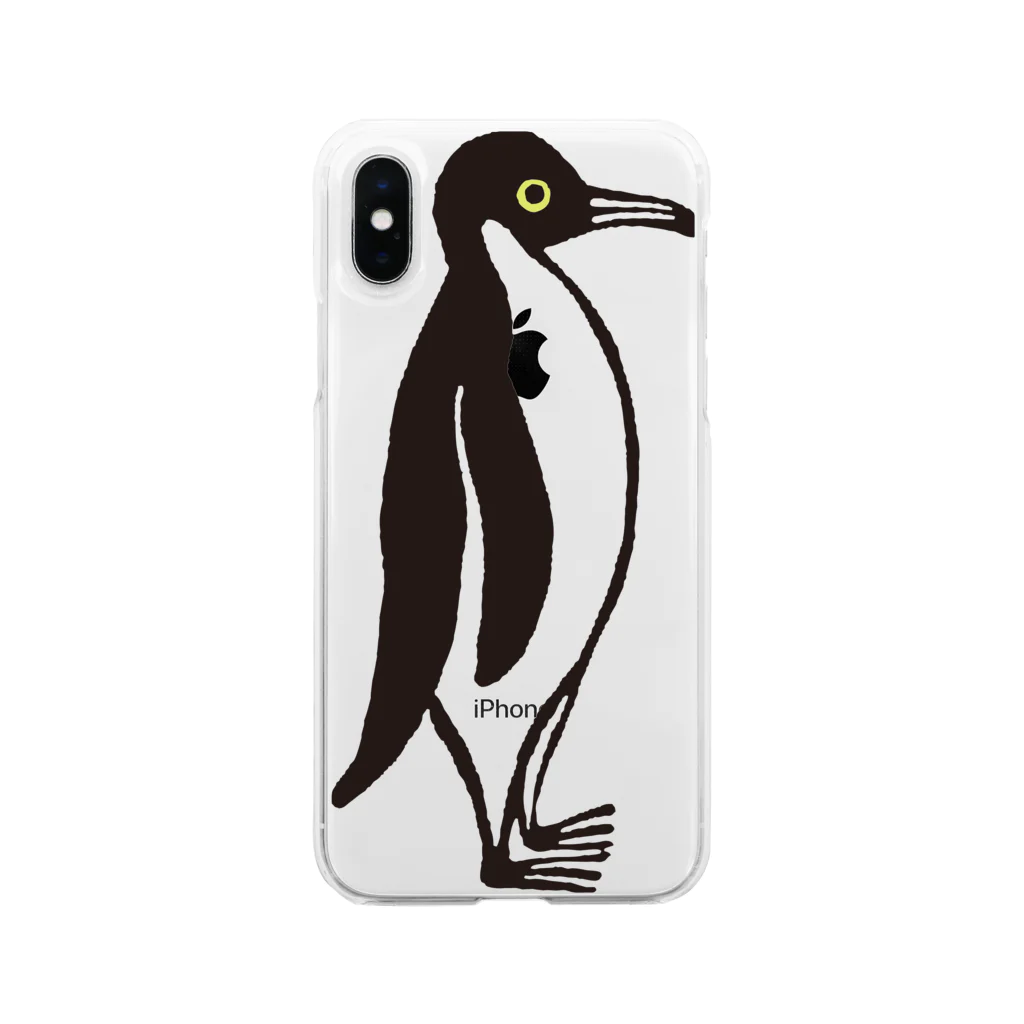 Fumiaki_Tadaのpenguin ソフトクリアスマホケース