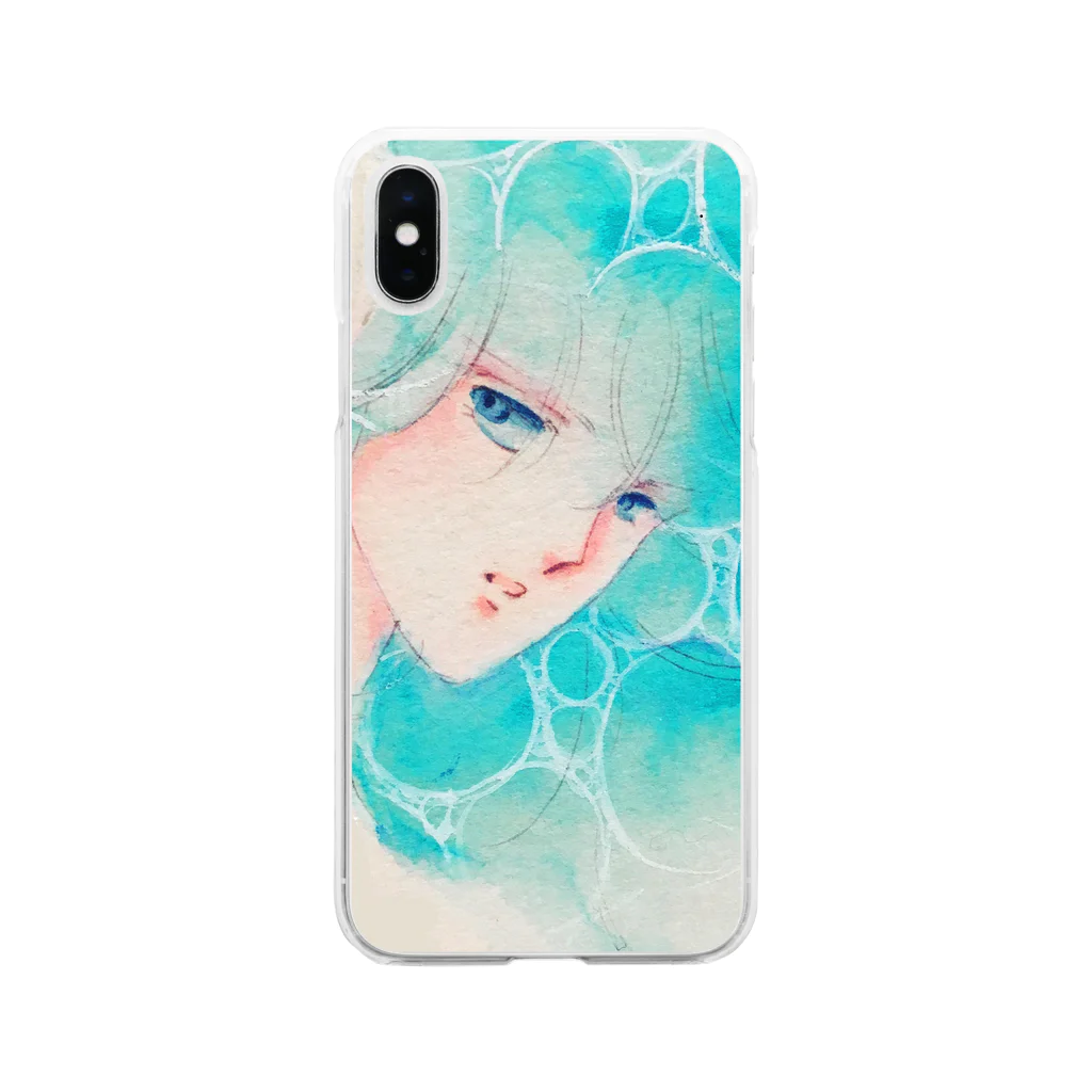 芦原真樹の海の精 Soft Clear Smartphone Case