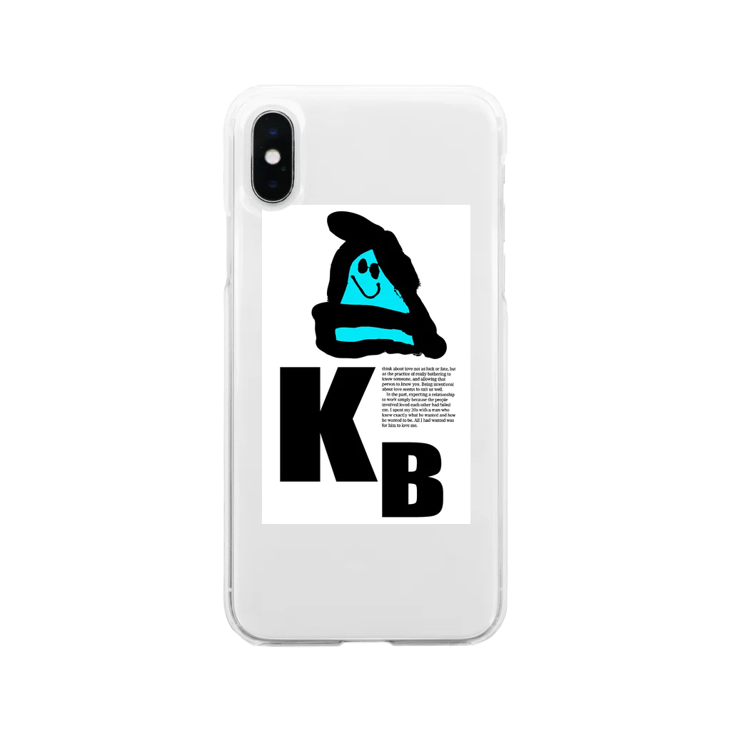 clllldのKB Soft Clear Smartphone Case