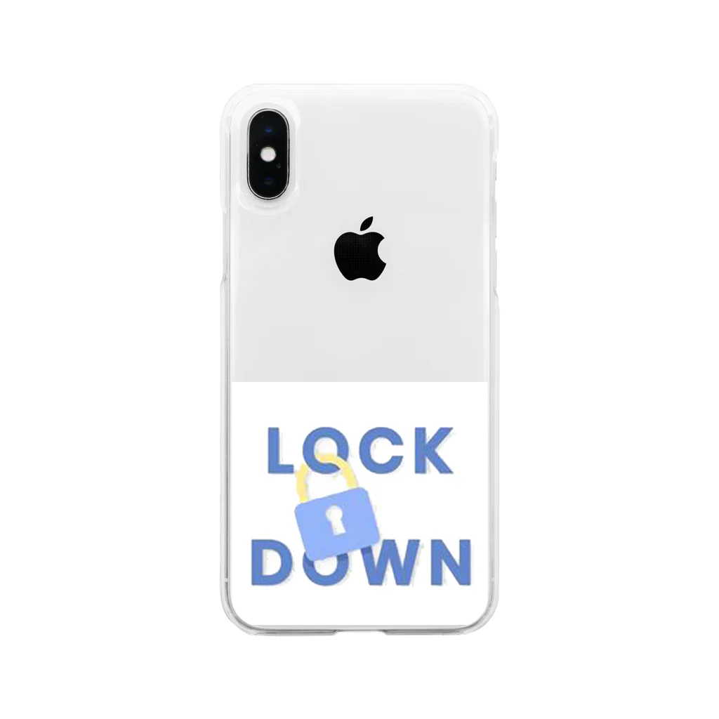 JeanのLock Down  Soft Clear Smartphone Case