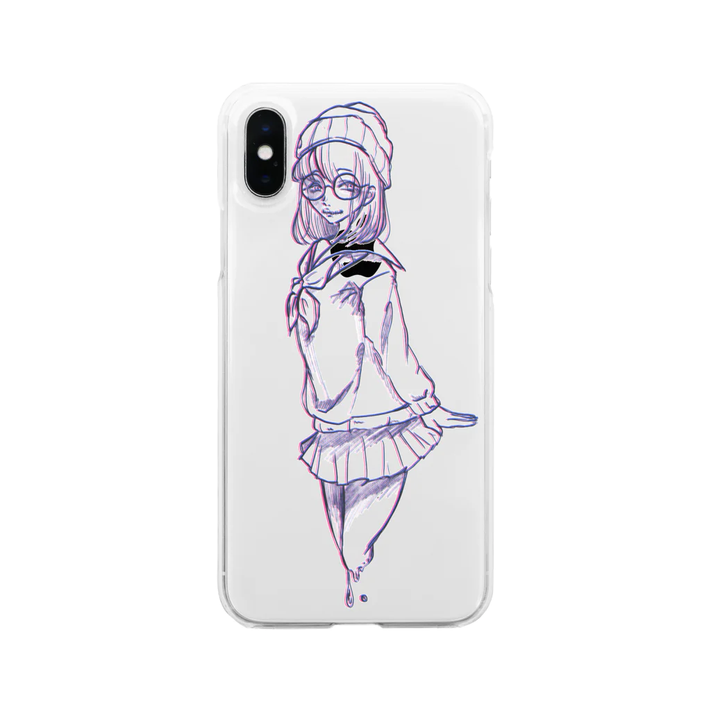 IZUHAのアンデッド娘I Soft Clear Smartphone Case