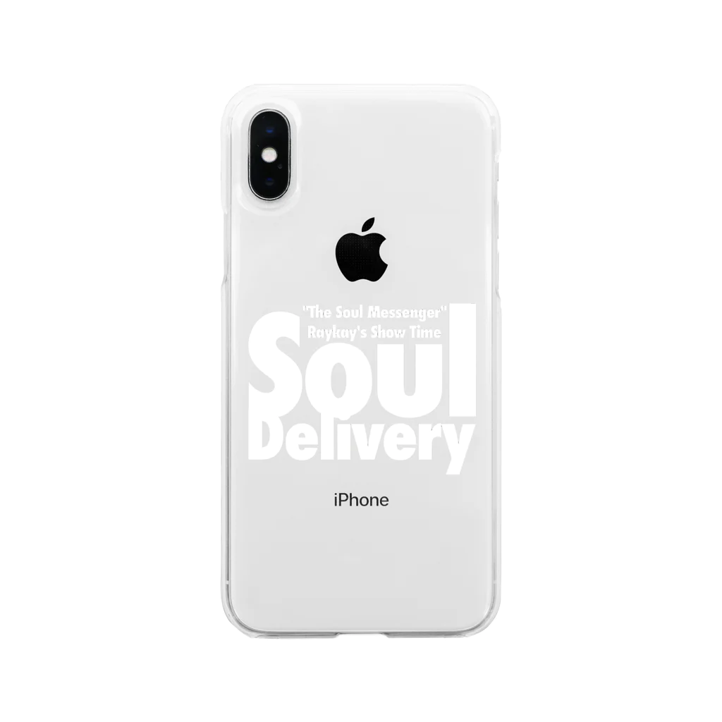 Raykay (れいけい)のSoul Delivery White ソフトクリアスマホケース