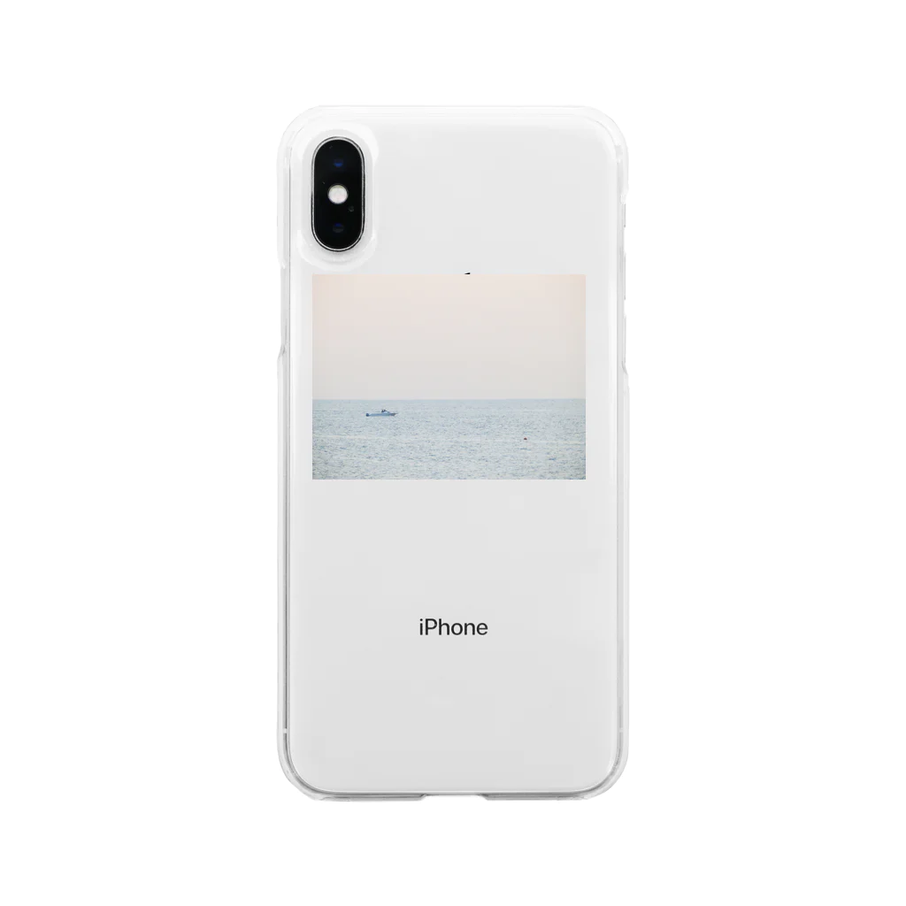 073shopの海 Soft Clear Smartphone Case