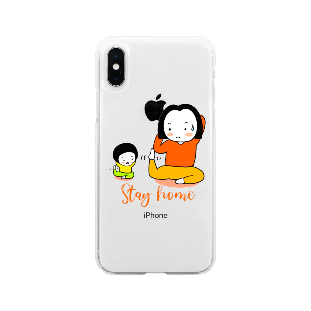 あゆみんのお家で楽しもう Soft Clear Smartphone Case