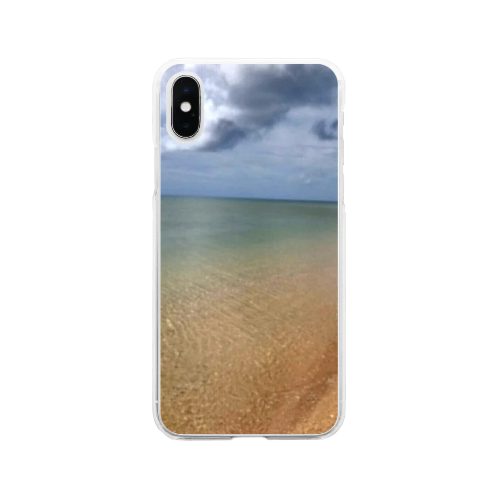 sky_oceanのocean Soft Clear Smartphone Case