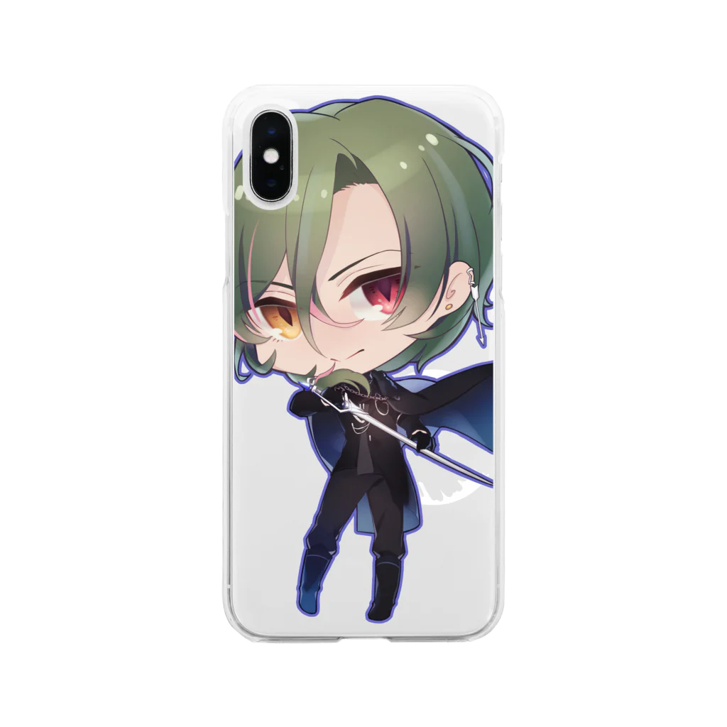 北上とん@VSingerのSDスマホケース 2 Soft Clear Smartphone Case