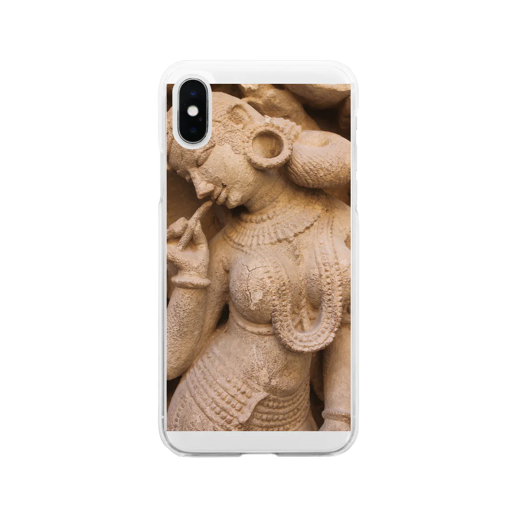 サロンことらのKhajuraho ソフトクリアスマホケース