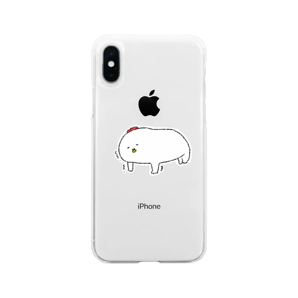 imacoのこけまる【トレーニングっ】 Soft Clear Smartphone Case