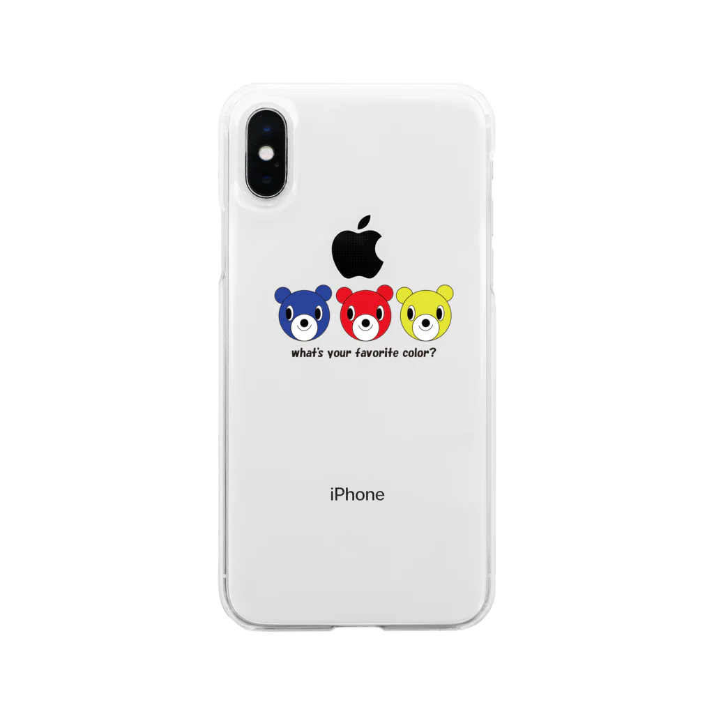 こはくのいえのまるくん Soft Clear Smartphone Case