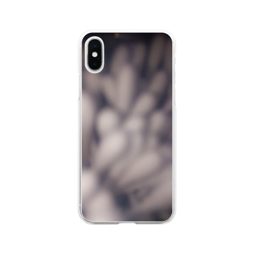 メントスコーラのペニス Soft Clear Smartphone Case