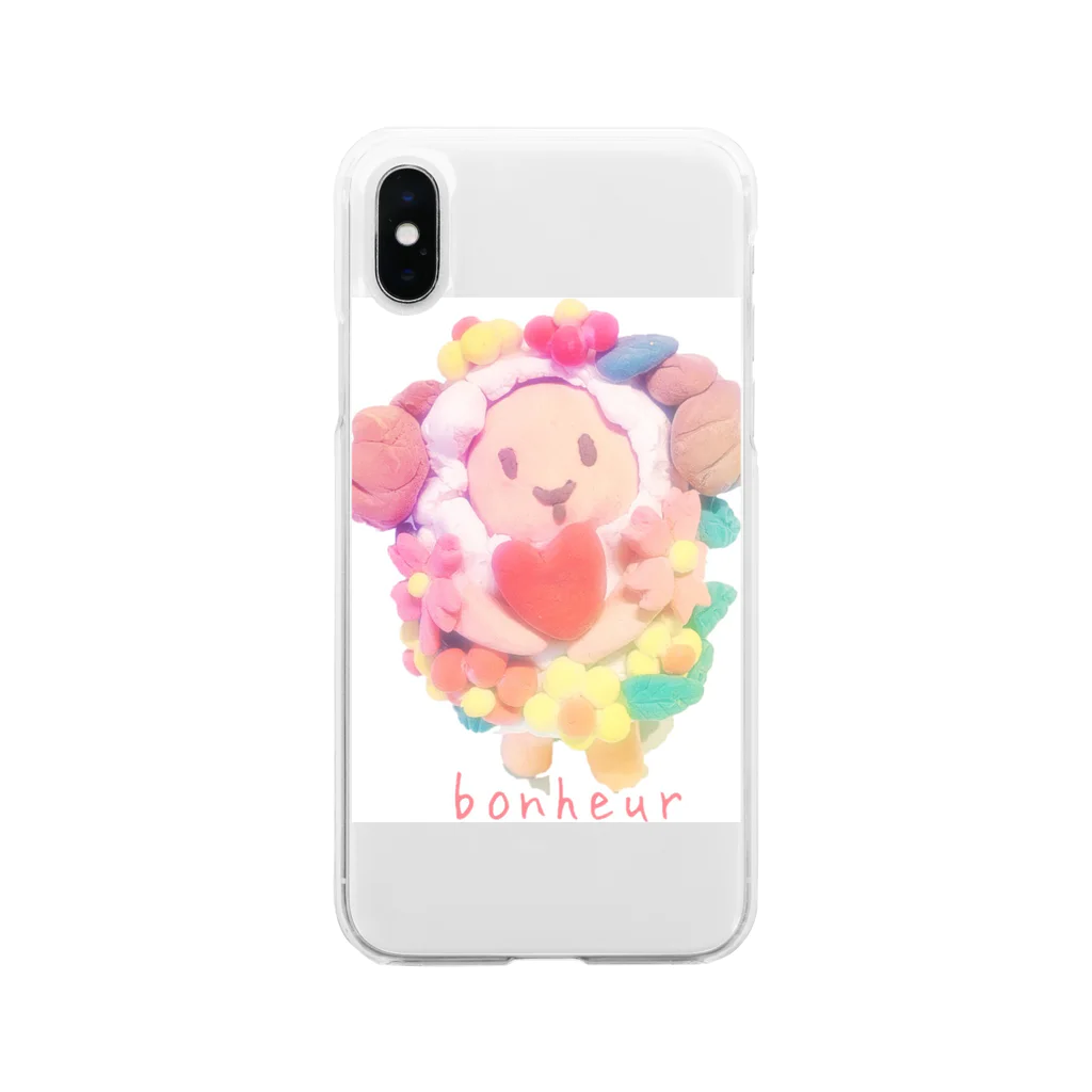 chocochoco0707の花ちゃん Soft Clear Smartphone Case