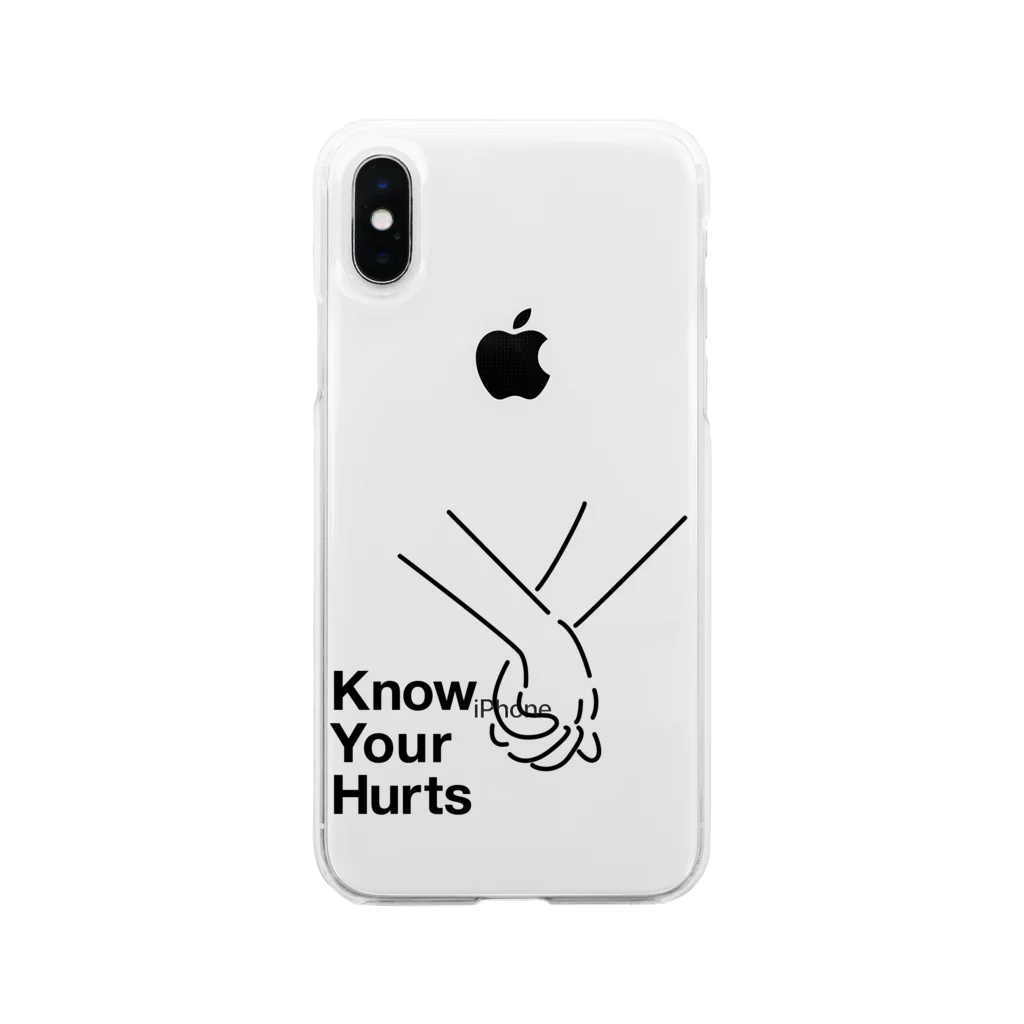 AoちゃんのKnow Your Hurts ソフトクリアスマホケース