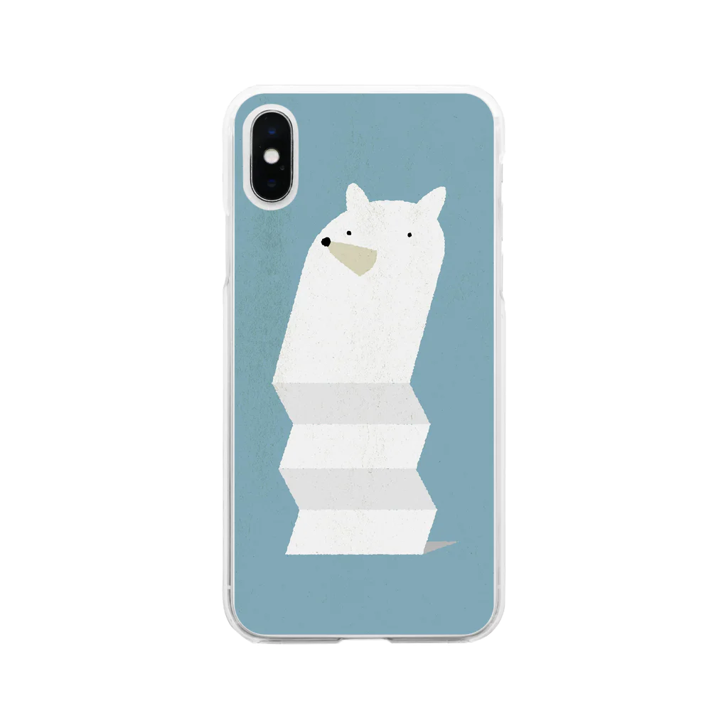 UI CHIFUCHI SHOPのびよんびよん Soft Clear Smartphone Case