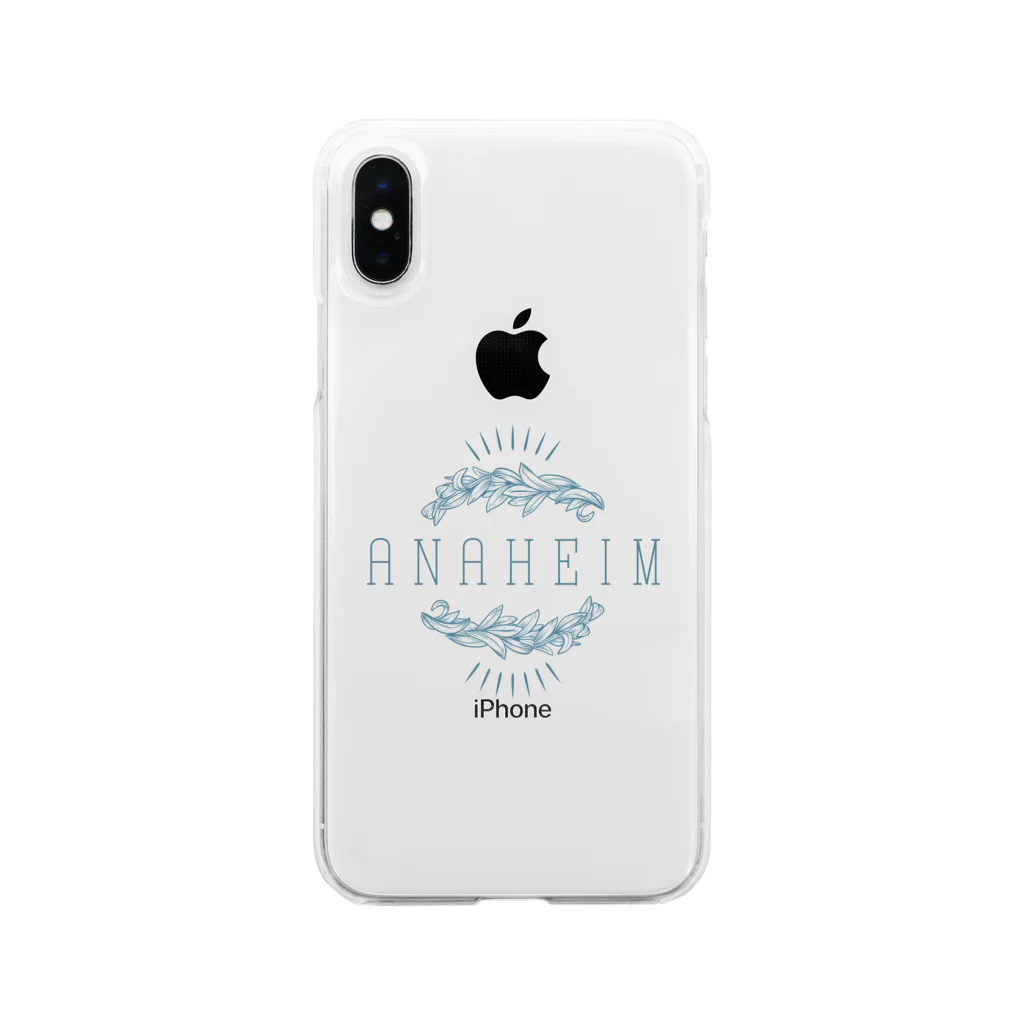 U.S.A.T.のアナハイム Anaheim Soft Clear Smartphone Case