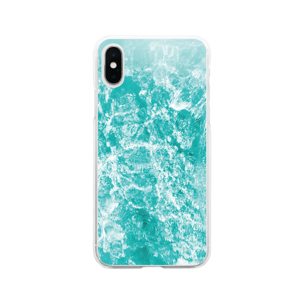 in Nature.のSEA Soft Clear Smartphone Case