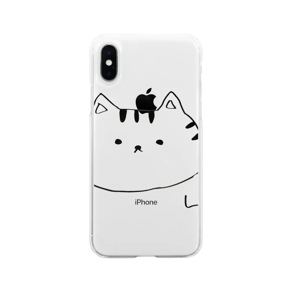 ちゃんけんのらに Soft Clear Smartphone Case