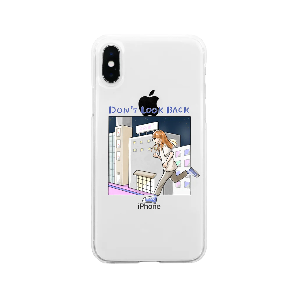 chanriiiのTOKYOGIRL Soft Clear Smartphone Case